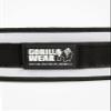 GORILLA WEAR 4-inch Women Lifting Belt - Black/White L view 3