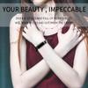 ECSEM Pattern Elastic Fabric Band Compatible with Fitbit Luxe Bands Stretchy Breathable Bracelet Loop Straps Quick Release Wristband Watch Bands for fitbit Luxe Band for Women view 4