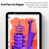 [2 PACK] Paper Screen Protector for iPad mini 7 (A17 Pro)/ iPad Mini 6 (2021, 8.3 inch), Matte PET Film for iPad Mini 6th Generation, Write and Draw Like on Paper, Anti-Glare Screen Protector view 2