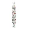 Scrunchies Compatible with Fitbit Luxe Bands, Women Fancy Elastic Bracelet Stretch Soft Fabric Replacement Wristbands Straps for Fitbit Luxe Fitness Tracker, Small/Large (Floral Butterfly, Small) view 2