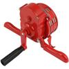 Hand Crank Siren, 110 dB Portable Handheld Air-raid Alarm Siren Horn for Camping Hiking Boating Schools Indoor Outdoor Evens Red view 4