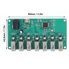 Eujgoov USB2.0 Hub Module 7-Port PCB Board with Device Indicator for Linux Android DC 5V view 2