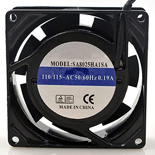 SA8025HA1SA Fan 100/115V 0.19A 808025mm Cabinet Cooling Fan