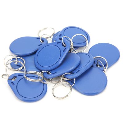 Dioche 50pcs 13.56MHZ ICCUID Key Tag Repeatedly Rewrite for Access Control Time Attendance Parking Lots