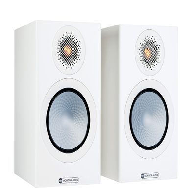Monitor Audio Silver 50 New 7G in White (Pair)