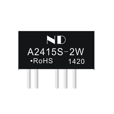 10pcs dc dc converters A2415S-2W Dual Output DC DC Isolated Power Module