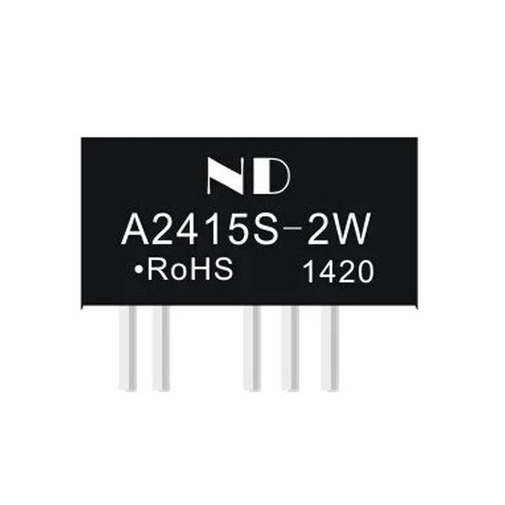 10pcs dc dc converters A2415S-2W Dual Output DC DC Isolated Power Module