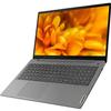 Lenovo IdeaPad 3 15ITL6 82H800KAUS 15.6" Touchscreen Notebook - Full HD - 1920 x 1080 - Intel Core i5 11th Gen i5-1135G7 Quad-core (4 Core) 2.40 GHz - 12 GB RAM - 512 GB SSD - Arctic Gray view 1