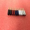 200pcsBlack 3 Pole or 4 Pole 3.5mm Plug Male Headphone Jack 3.5 mm Audio Connector for 4mm Cable Adapter Mixed Color view 3