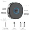 Bluetooth Receiver, LAICOMEIN Portable 3.5mm Aux Car Adapter, Bluetooth Wireless Audio Receiver for Car/Home Stereo/Wired Headphones/Speaker, 16H Battery Life view 2