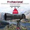 Manbily Ball Head for Shooting Stick Tripod, CNC Metal Aluminum Clamp Rest Head for Hunting, 360 Panoramic Ball Head for DSLR Camera, Load up to 33lbs/15kg view 4