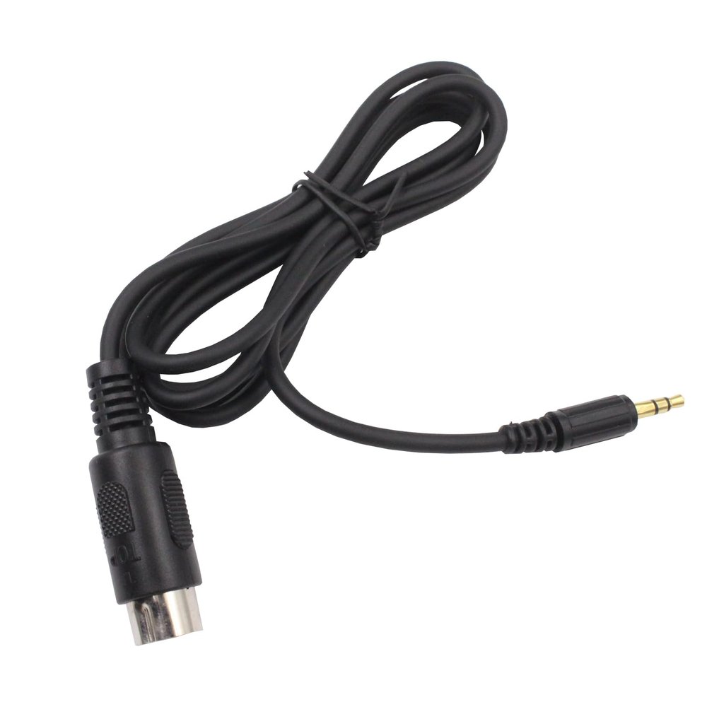 EASWEL for 13-pin Kenwood CD Stereo 3.5mm Audio Aux Input Cable Connector