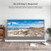 VIVIDSTORM-Home Screen,3D Long Focus Ambient Light Rejecting Screen,White Housing Motorized Floor-Rising Projection Screen,Compatible with Lumen up to 1800ANSI of Normally Projector,VWSDSTALR84H-3D view 3