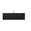 CHERRY MX 10.0N RGB, Flat Mechanical Gaming Keyboard, UK Layout (QWERTY), Wired, Original CHERRY MX LOW PROFILE RGB SPEED Switches, Black view 1