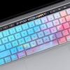Keyboard Cover for MacBook Pro 13 inch M2 (2023-2022), & 2021-2020 M1 A2338 A2289 A2251 & MacBook Pro 16-inch A2141 2020-2019 Release,with Touch Bar Touch ID Keyboard Protective Skin-Colorful view 3