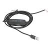 Dimmable LED Light Switch Cable USB-Powered for 5V Lamps 2M Portable Indoor Outdoor with PVC Support view 1
