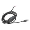 Dimmable LED Light Switch Cable USB-Powered for 5V Lamps 2M Portable Indoor Outdoor with PVC Support view 2