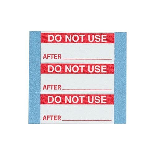 Brady WOX-18-PK, 149388 Polyester Do Not Use Write-On Labels (75 Cards of 14 Labes)