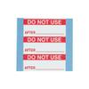 Brady WOX-18-PK, 149388 Polyester Do Not Use Write-On Labels (75 Cards of 14 Labes) view 1