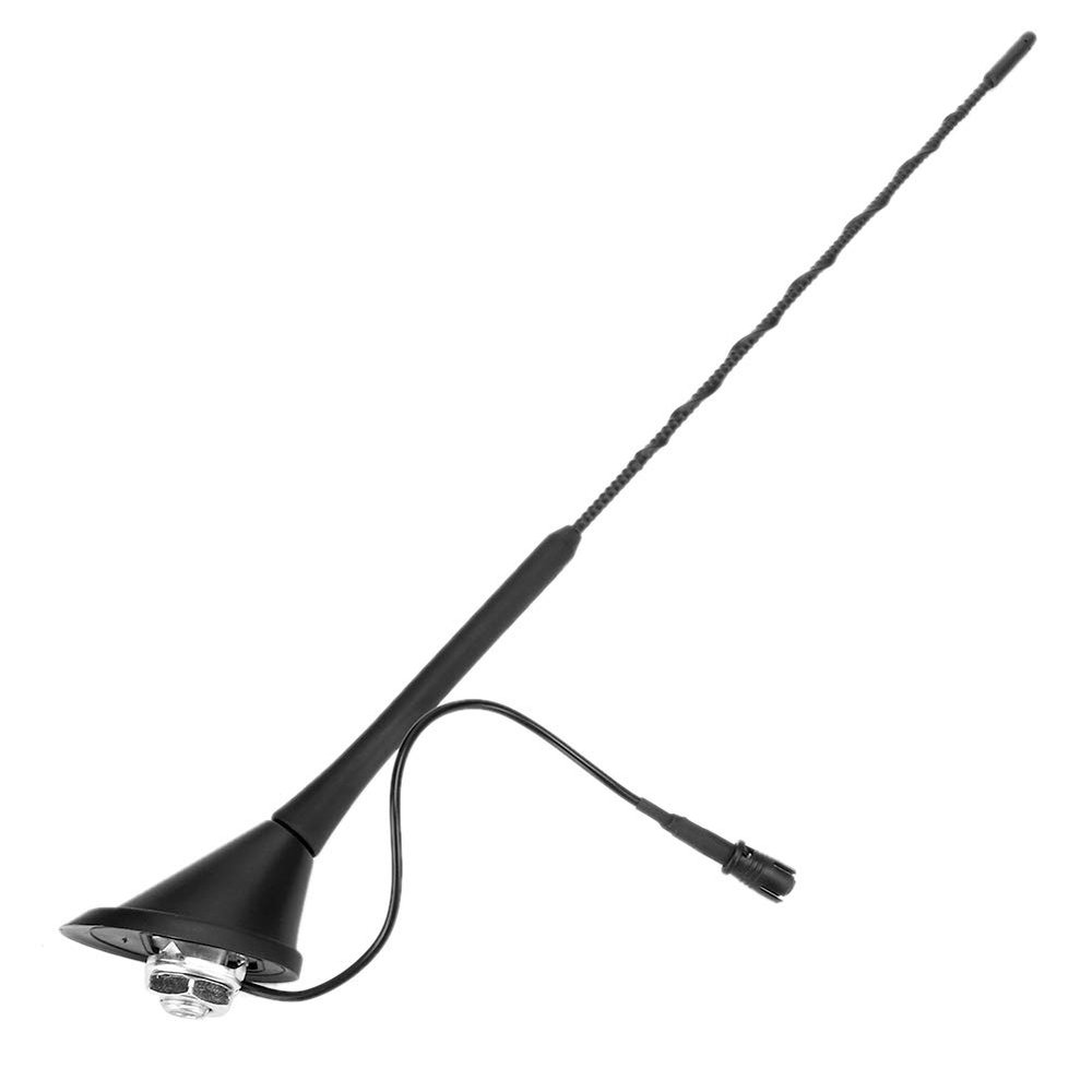 Acouto 16inch Car FM Radio Antenna Roof Mast Base Fit for MK1/MK2/MK3 for Antenna Mast Power Antenna Mast Antenna FM Antenna Radio Antenna