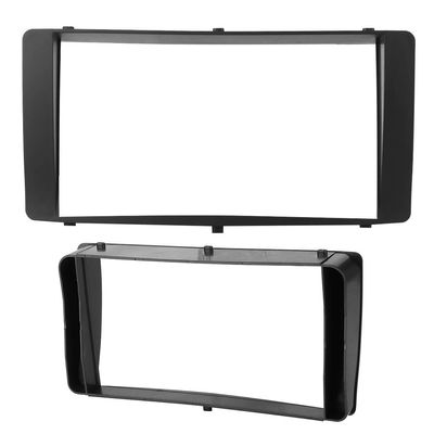 Acouto Car Stereo Radio Fascia Dash Panel 2 Din Frame Trim Kit Fit for F3 2005-2019 for Radio Installation Radio Dash Panel Navigation Modified Frame DVD Face Frame DVD Panel DVD Radio