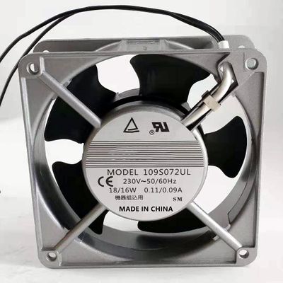 109S072UL Fan 230V 18/16W 120x120x38mm 2-Wire Cooling Fan