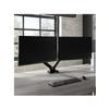 Bush Business Furniture Adjustable Dual Monitor Arm, Commercial Office Desk Accessories, Satin Black view 2