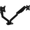 Bush Business Furniture Adjustable Dual Monitor Arm, Commercial Office Desk Accessories, Satin Black view 4