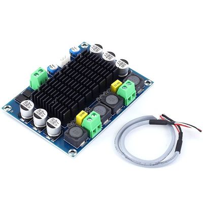 DC 12V 24V TDA7498 Digital Power Amplifier Board Voice Audio Amplifier Module Stereo 100W+100W 2channels