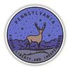 Squiddy Pennsylvania - Vinyl Sticker for Car, Laptop, Notebook (5" Wide) view 1