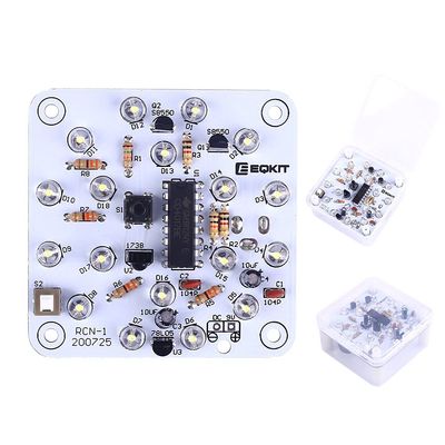 DC 9V-12V Infrared Remote Control Lamp Infrared Controller DIY Kit White LED Light Dual Brightness Controller