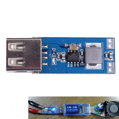 2A Step Up Power Module Boost Converter Board USB Boost Power Supply Module Vehicle Mobile Charger DC-DC 3V 3.3V 3.7V 4.2V to 5V