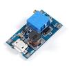 2A Adjustable Booster DC-DC Step-Up Module Micro USB Input 2V-24V to 5/9/12/28V Output Adjustable Step-Up Module Power Adapter view 2