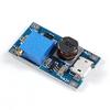 2A Adjustable Booster DC-DC Step-Up Module Micro USB Input 2V-24V to 5/9/12/28V Output Adjustable Step-Up Module Power Adapter view 3