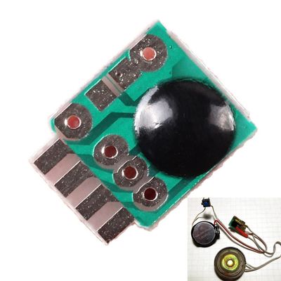 10pcs 3V Siren Music Integration Module 3V Alarm Voice Sound Chip Module Police Music for DIY Toy