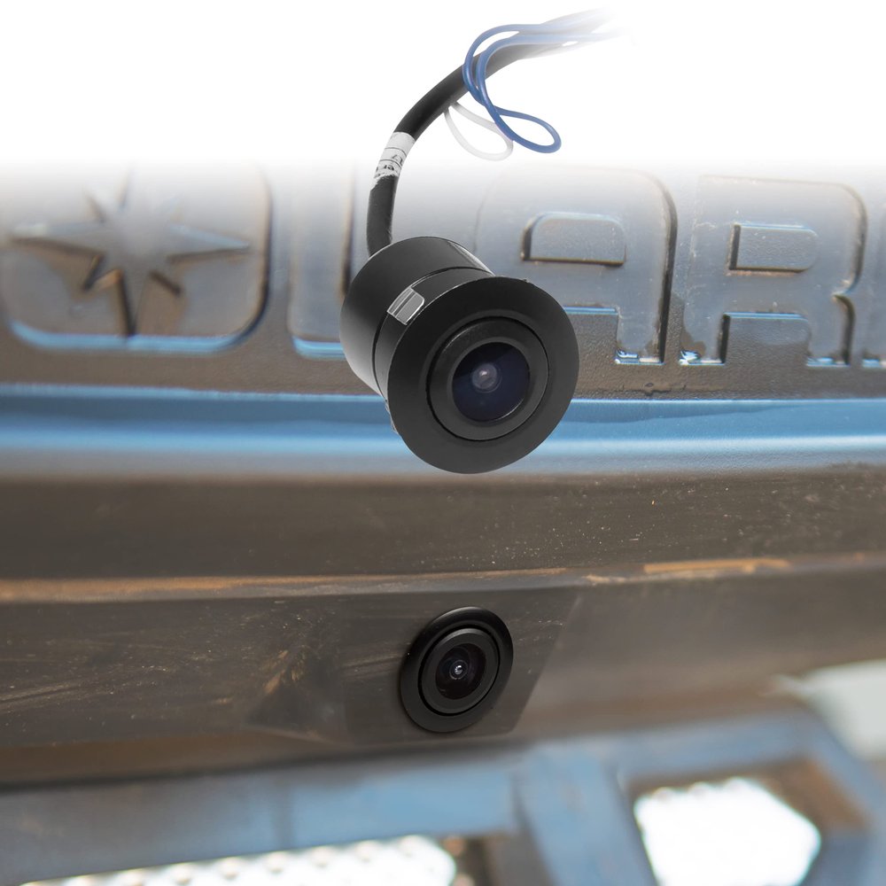 BOSS Audio Systems POLCAM Off-Road Front Or Reverse Rearview Backup Vehicle Camera  Compatible With Polaris RZR Ride Command ATV UTV, Waterproof IPX6 Rated, Low Light Visibility, Wide Angle View