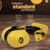 Groggle Combination Safety Glasses and Safety Earmuff. Unique, New, PPE, Protective Shield Prevents Damage and Scratching. Provides Convienence, Comfort, NRR 26 Db Passive Hearing Protection. view 3