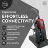 INNOTALK Computer and Desk Phone Wireless Headset for Office Phone and PC, Noise Canceling Handsfree Headset, 300-Foot Range Wireless, 12 Hours Talking view 4