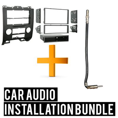 Car Installation Parts Single DIN Bundle for 2008-2011 fits Mercury Mariner