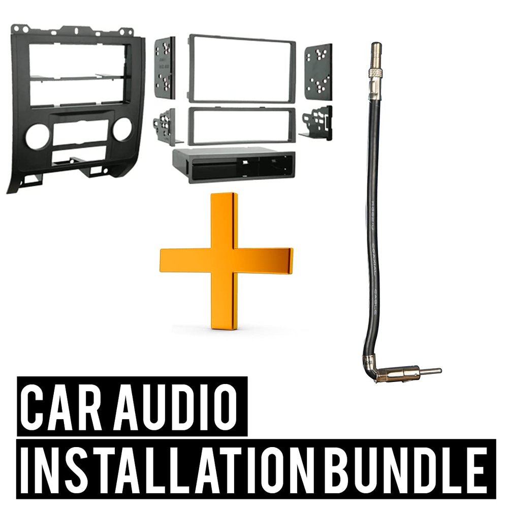 Car Installation Parts Single DIN Bundle for 2008-2011 fits Mercury Mariner