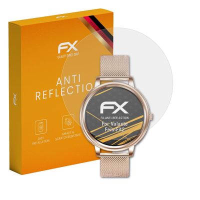 atFoliX Screen Protector compatible with Valante Fem-Fit2 Screen Protection Film, anti-reflective and shock-absorbing FX Protector Film (3X)