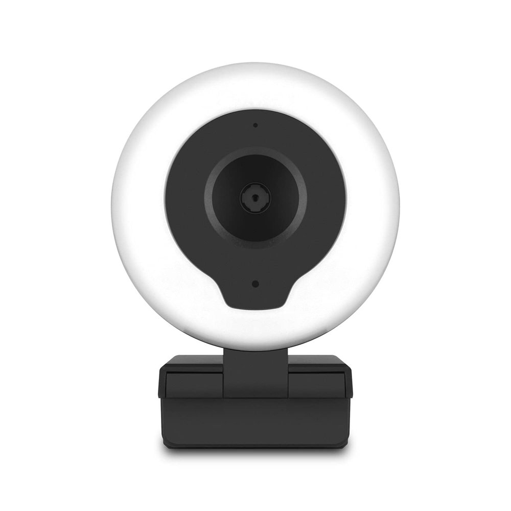 Aluratek 2K HD Ring Light Webcam with Auto Focus w/Tripod