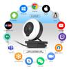 Aluratek 2K HD Ring Light Webcam with Auto Focus w/Tripod view 3
