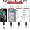 Lightning Male to USB3.0 Female Adapter OTG Cable [Apple MFi Certified]PAINICA USB OTG Data Sync Converter for iPhone/iPad/iPod Support Camera Card Reader, Mouse, Keyboard, Hubs, Connect U Disk-Black view 3