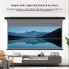 VIVIDSTORM-Office Presentation Tension Screen,3D Obsidian Long Focus ALR Motor Tension Drop Down Screen Screen,,Compatible with Lumen up to 1800ANSI Short Throw Projector,VBMSLALR100H-3D view 3