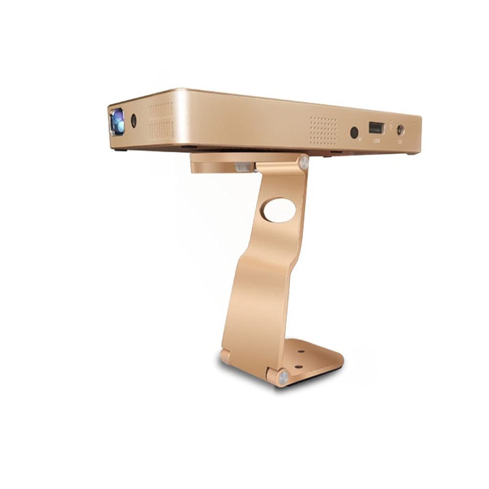 dxzsf Projector Stand Small Projector Stand Desktop Mini Projector Bracket Can be Wall-Mounted or Ceiling Foldable Portable Shelf Bedroom Living Room Office Tripod for Projector