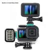 GEPULY Waterproof Case for GoPro Hero 9 10 11 12 13 Black - with 2 Cold Shoe Adapters 60M Underwater Protective Dive Housing Shell Accessories Built-in Cold Shoe Slots Go Pro Accessory view 2