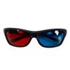 Aicosineg 3Pcs 3D Glasses Red Blue Glasses Black Frame 3D Viewing Glasses 3 Dimensional Anaglyph Glasses for 3D Movies Games Photo Projector Film Light Simple Design view 1