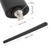 Car Antenna, 200mm/7.87in Short Antenna Rubber Aerial Mast Black Replacement for 500 2012+ OEM: 52019353/51910790 view 2