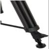 cametv TP-606B 3-Section Carbon Fiber Video Tripod with Fluid Bowl Head and Mid-Level Spreader view 2